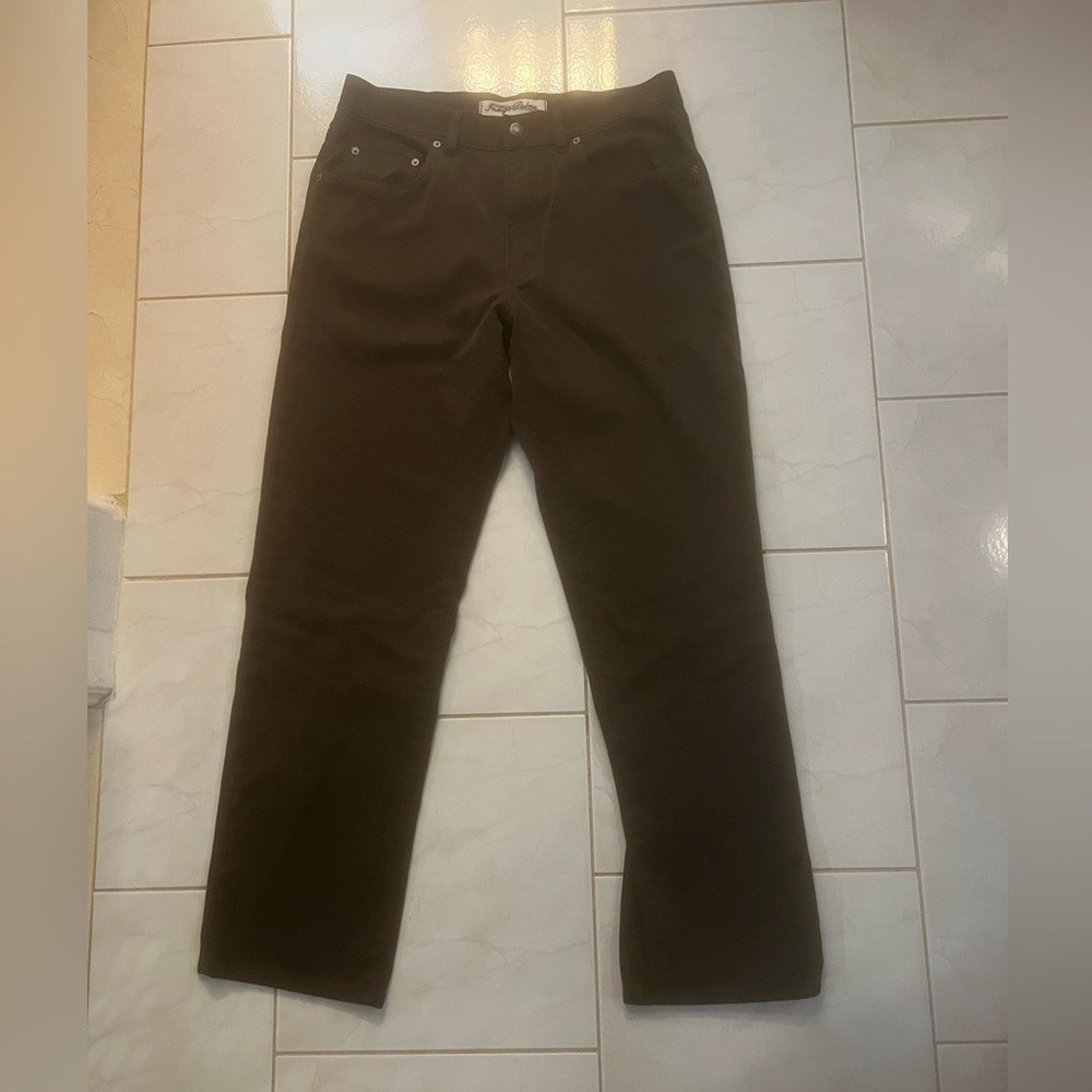 Vintage Indigo Palms Denim Company Men’s Espresso Corduroy Jeans